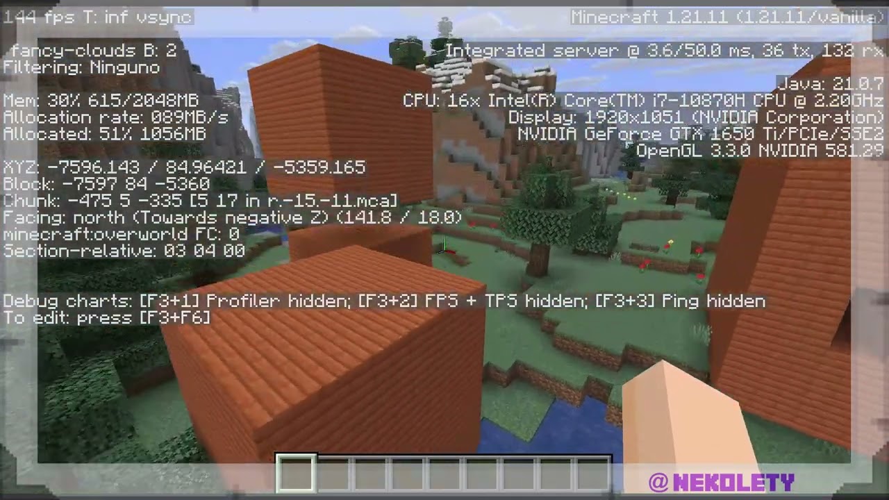 Comando fill modo replace en Minecraft