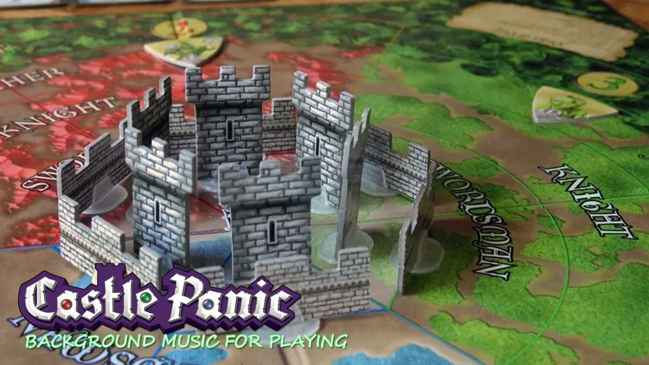 CASTLE PANIC Board Game Background Mix | MUSIC & AMBIENCE for playing