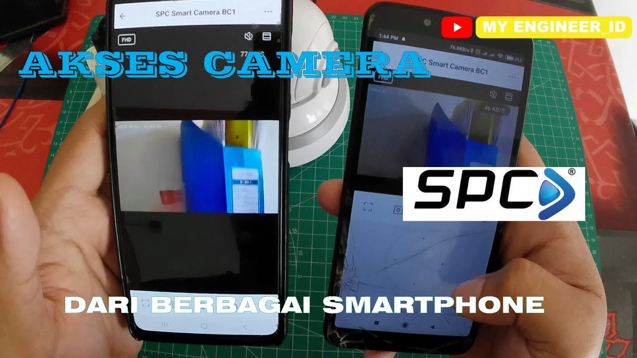 Tutorial sharing CCTV Baby Cam SPC ke beberapa smartphone