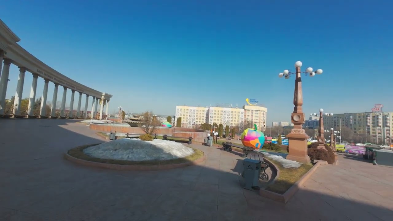 Exploring First President’s Park in Almaty | Relaxing Day in Kazakhstan 🇰🇿