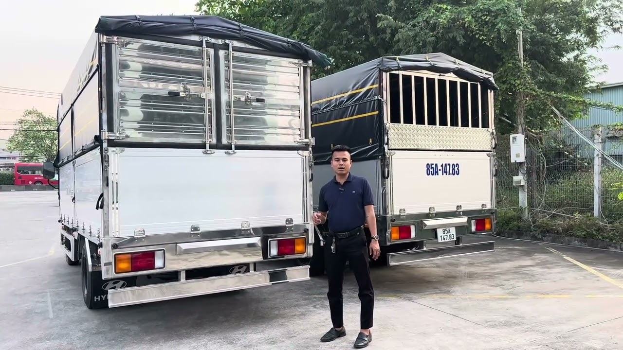 🚚 HYUNDAI N550LA – MUI BẠT INOX, BỬNG NHÔM CAO CẤP