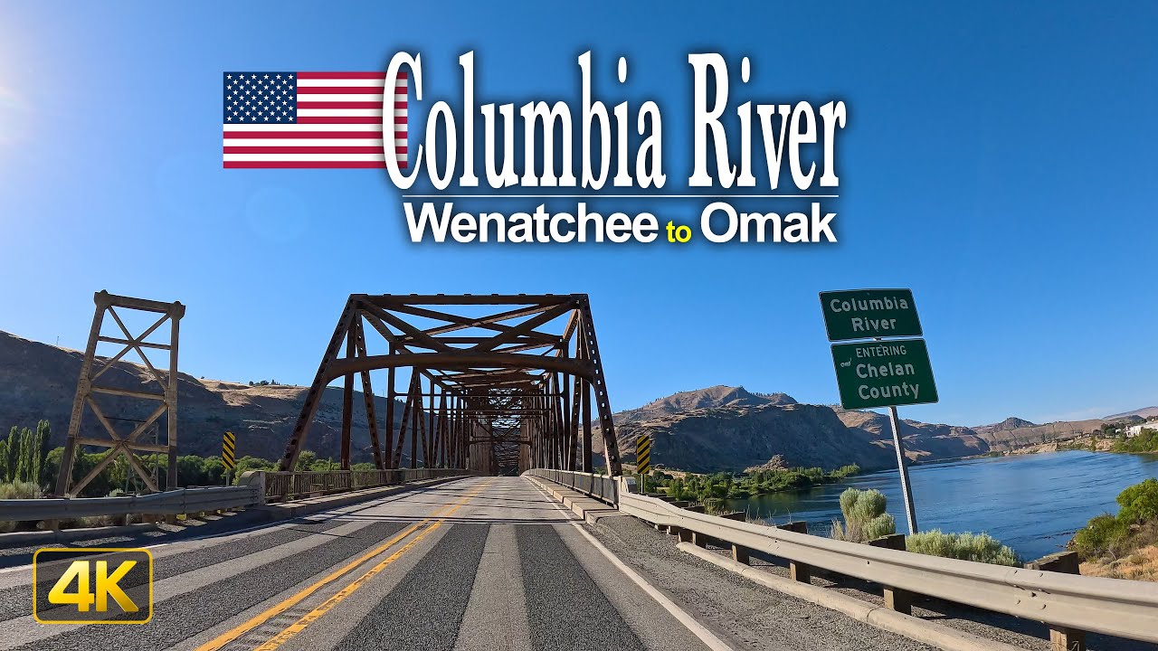 SCENIC Drive along the Columbia River in Washington State, USA 🇺🇸