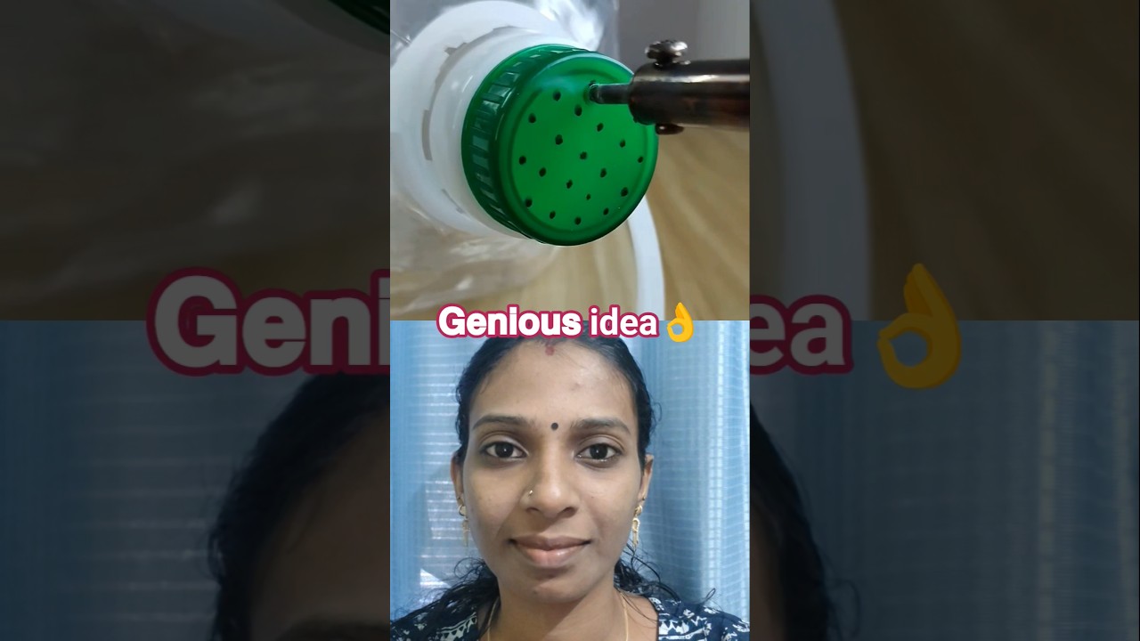 𝗪𝗮𝘁𝗲𝗿 𝗙𝗶𝗹𝘁𝗲𝗿 𝗧𝗮𝗽 𝘄𝗶𝘁𝗵 𝗣𝗹𝗮𝘀𝘁𝗶𝗰 𝗯𝗼𝘁𝘁𝗹𝗲𝗰𝗮𝗽💥കിടിലം ഐഡിയ 🥰 