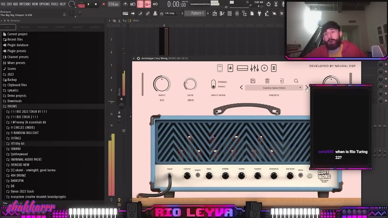 Rio Leyva Making A Beat From Scratch 🪓🎹💿