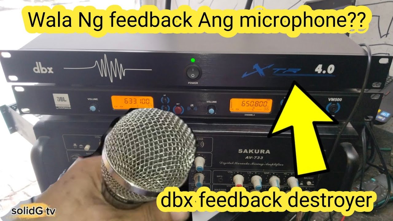 para ewas feedback Ng microphone,feedback destroyer