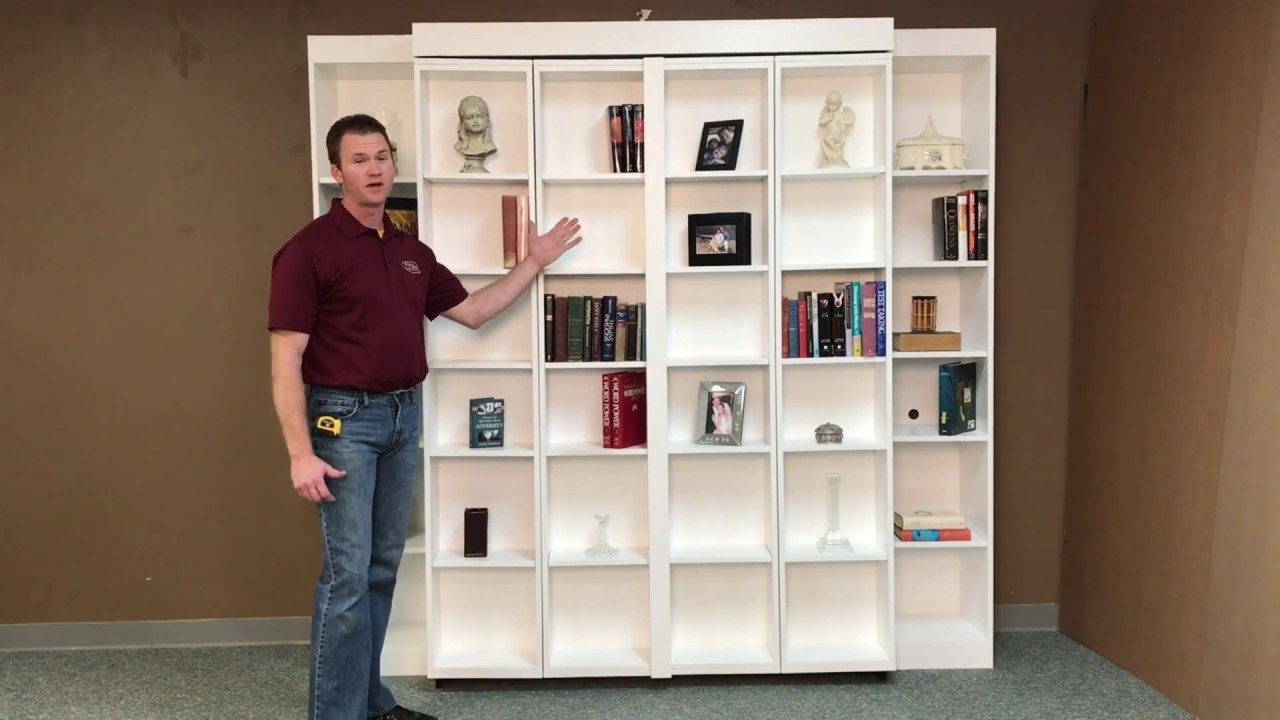 Pivoting Bookcase Murphy