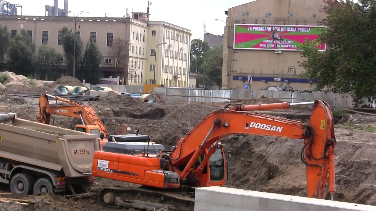 Nowe Centrum Łodzi - Bud. dworca Fabryczna - 10-09-2014