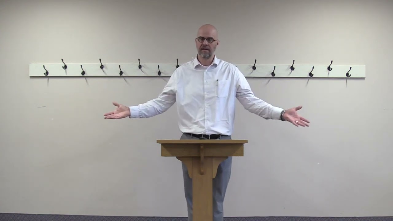 2024 NROBC: Rev. Joel Dykstra, Pastoral Care and Human Sexuality Part 1