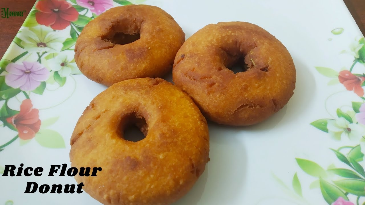 How to make Rice Flour Donut? | Sweet Snack | Monifooz