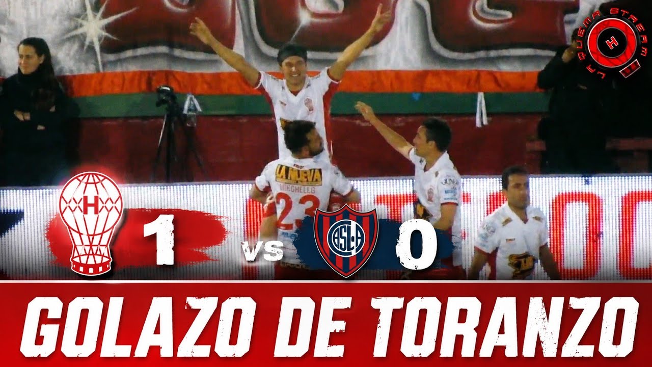 Gol de Huracan a San Lorenzo - Patricio Toranzo - www.laquemaweb.com.ar