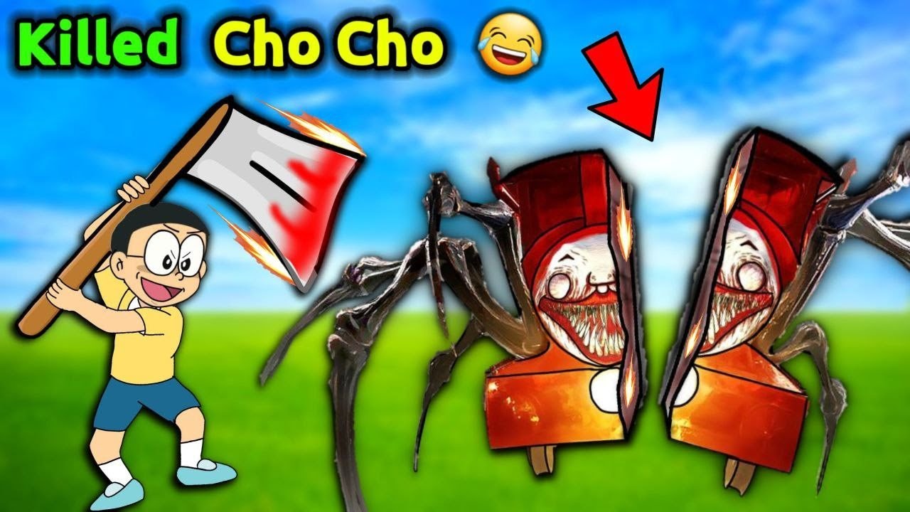 Nobita Destroyed Choo Choo Charles 😂 || Funny Game