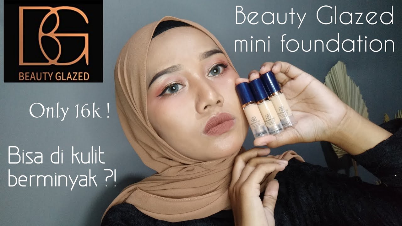 Only $1 ! Beauty Glazed mini foundation review || Ofra linda