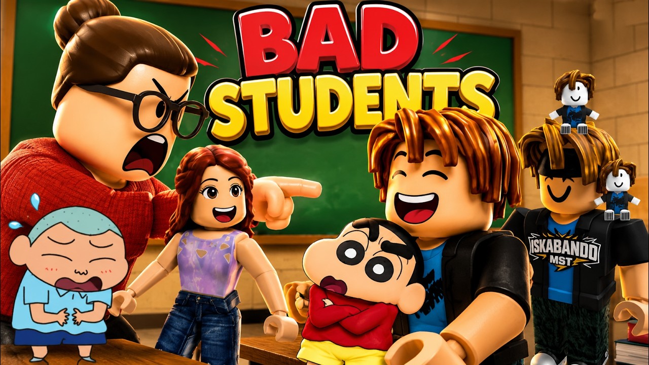 🔥 Roblox Bad Student Game | Funniest School Chaos Ever 😂