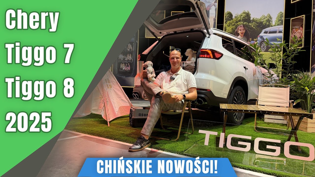 Premiera marki CHERY. Nowe Tiggo 7 i Tiggo 8 benzyna oraz PHEV. Chińskie nowości!