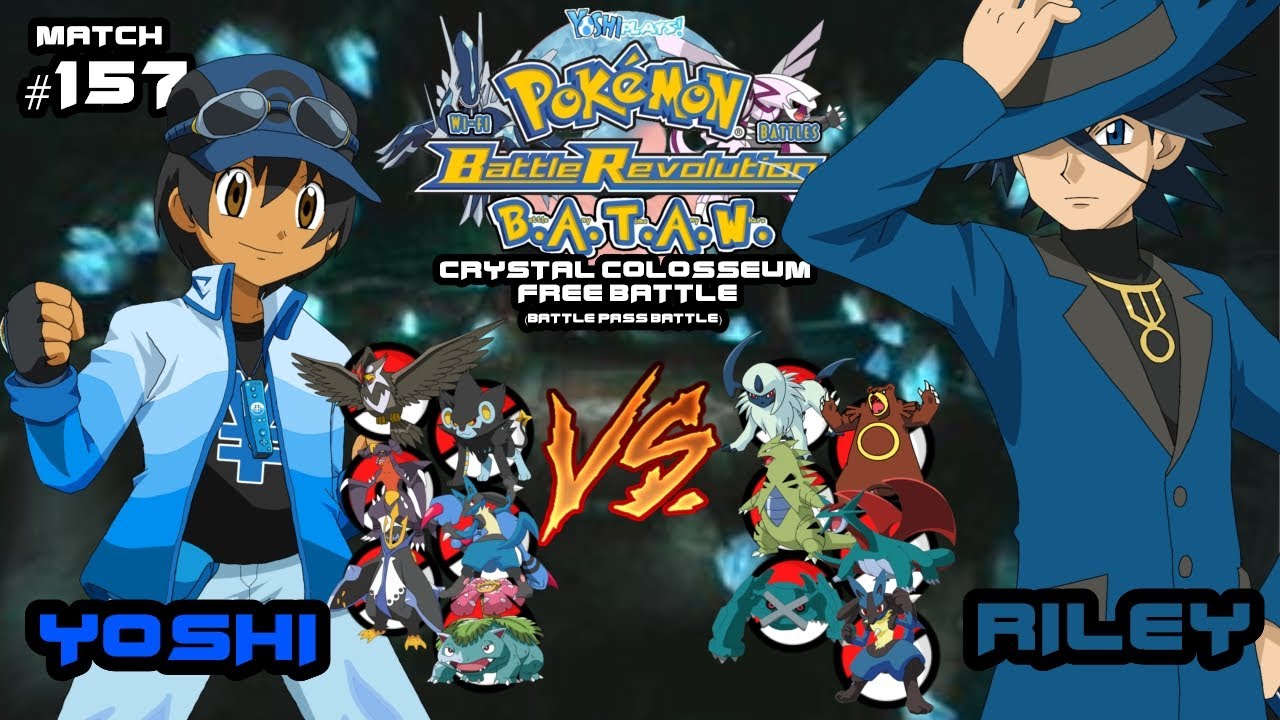 Pokemon Battle Revolution BATAW (Wi-Fi Battles) Match #157: Yoshi vs. Riley