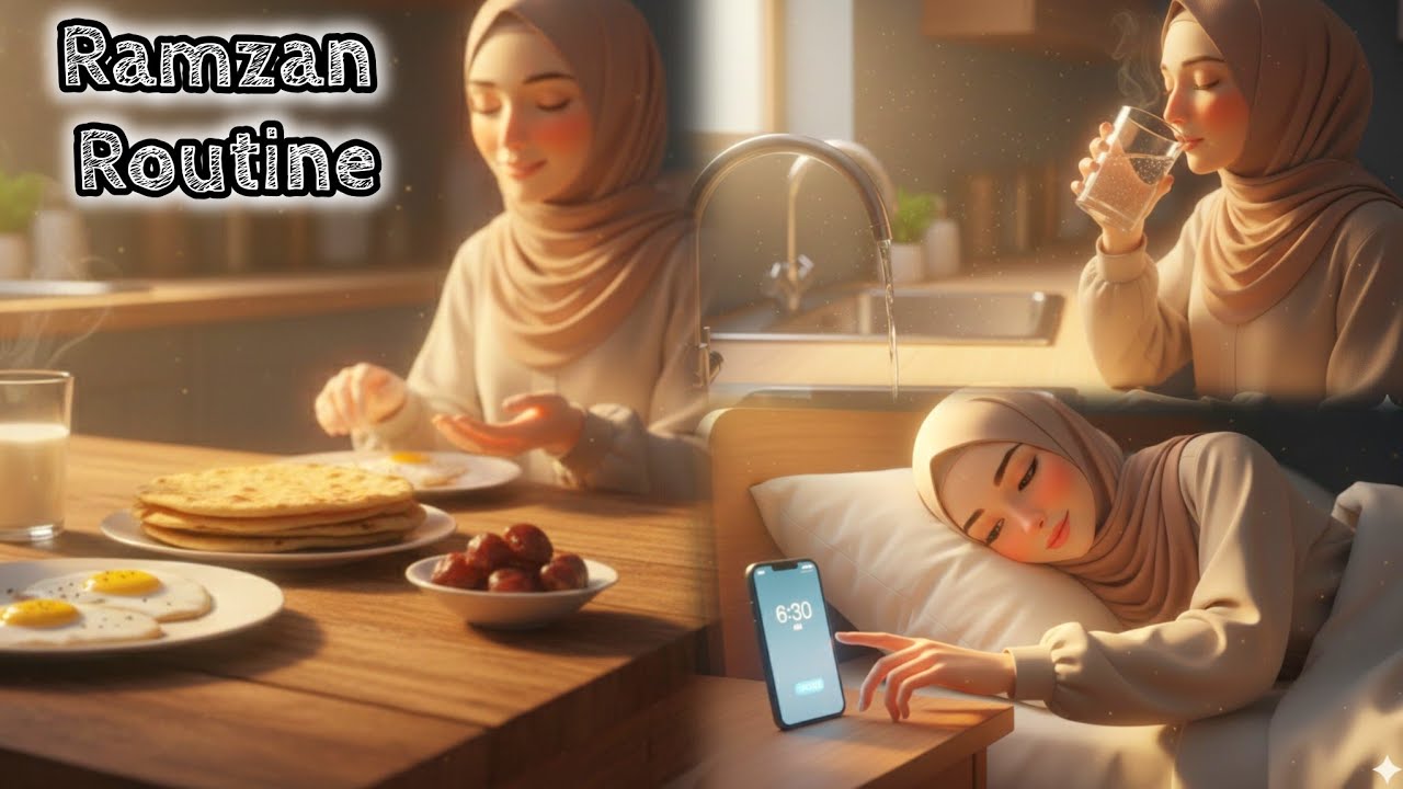 Ramadan Daily Routine Tips 🤍 | Sehri to Iftar Easy Routine|Stress-Free & Real Life Ramadan 🌙