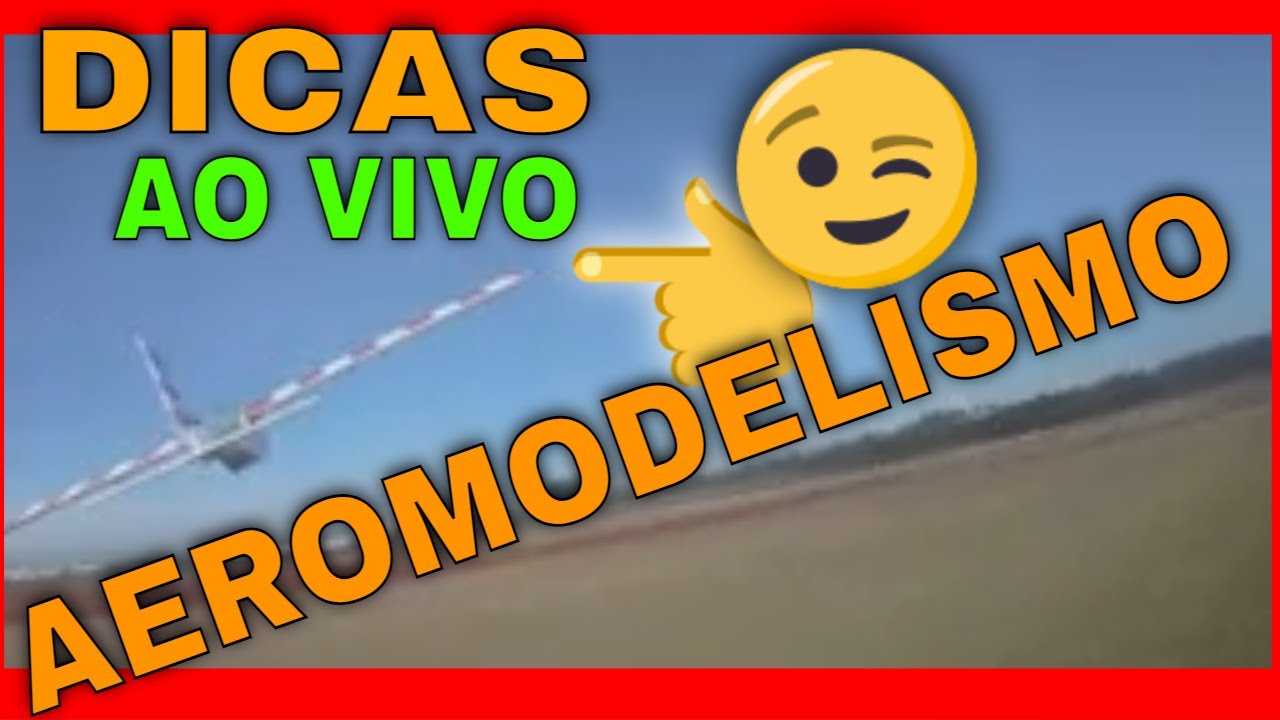 Dicas para Pilotar Aeromodelo - Aula 1 - Ao Vivo com Aluno