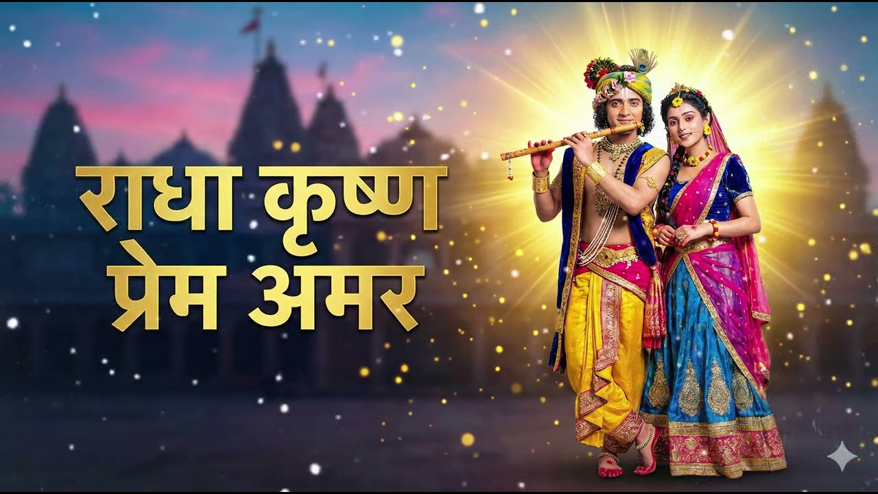 राधा कृष्ण प्रेम अमर 🌸 | Heart Touching Radha Krishna Bhajan | Madhur Bhakti Geet