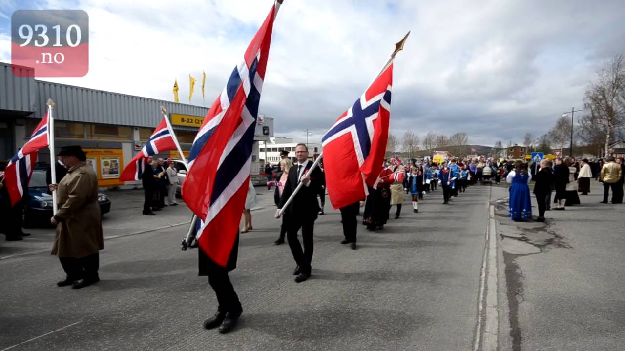 Barnetoget i Sørreisa - 17.mai 2016