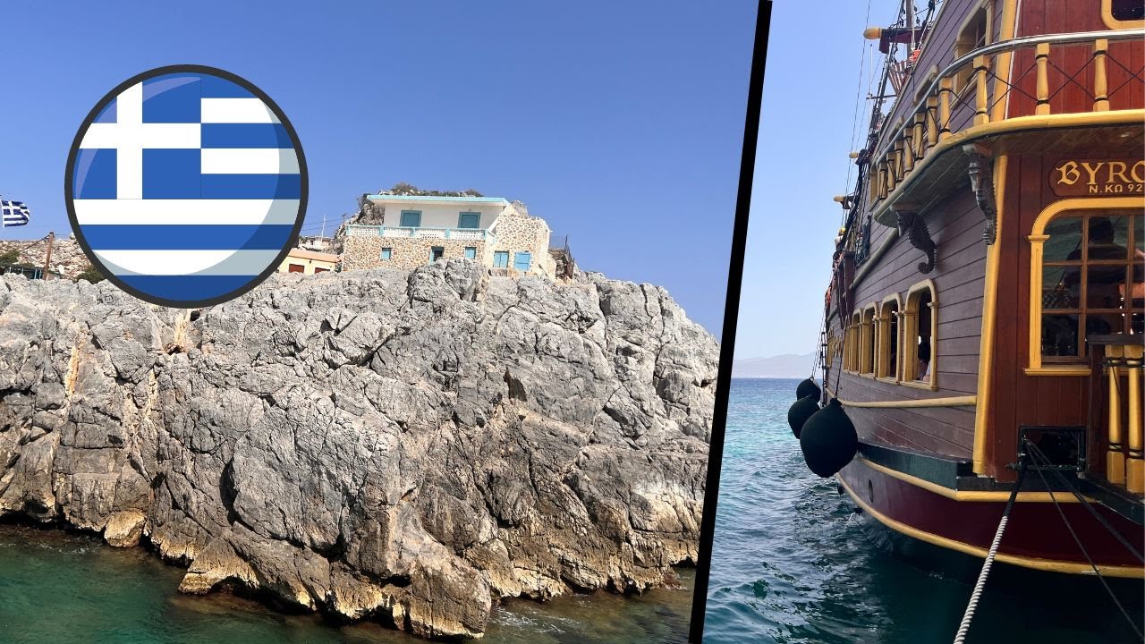 ATRAKCJE WYSPY KOS | Rejs na 3 Wyspy - Kalymnos Plati Pserimos | GRECJA