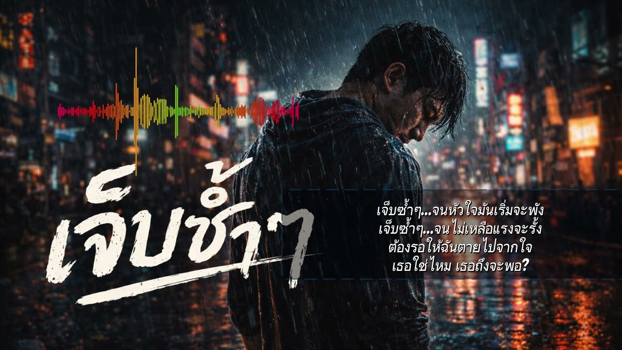 เจ็บซ้ำๆ - เพลงเศร้า Pop Rock | Official Audio