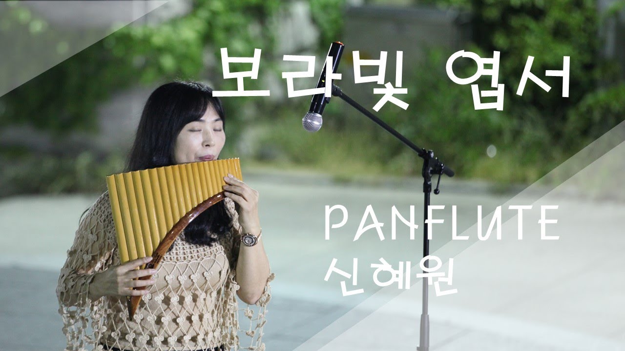보라빛 엽서 - 설운도 '신혜원 팬플룻 연주_shinhaewon_ Panflute'