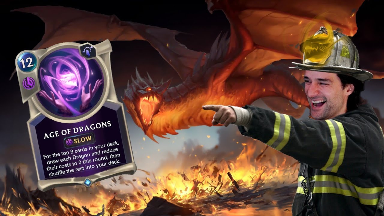 ENRAGED FIRESPITTER! Dragon Aggro? | Legends of Runeterra