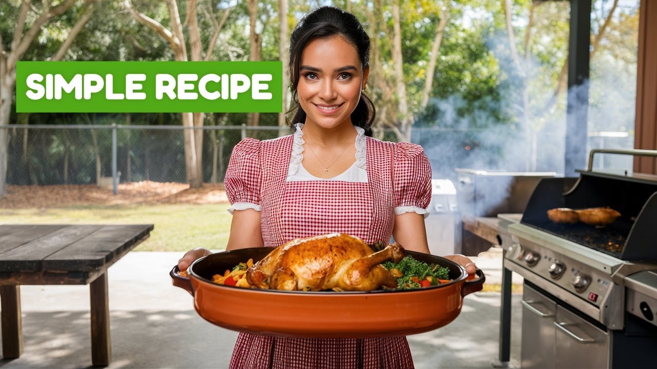 Italian Grandma Makes ROASTED CHICKEN with Potatoes