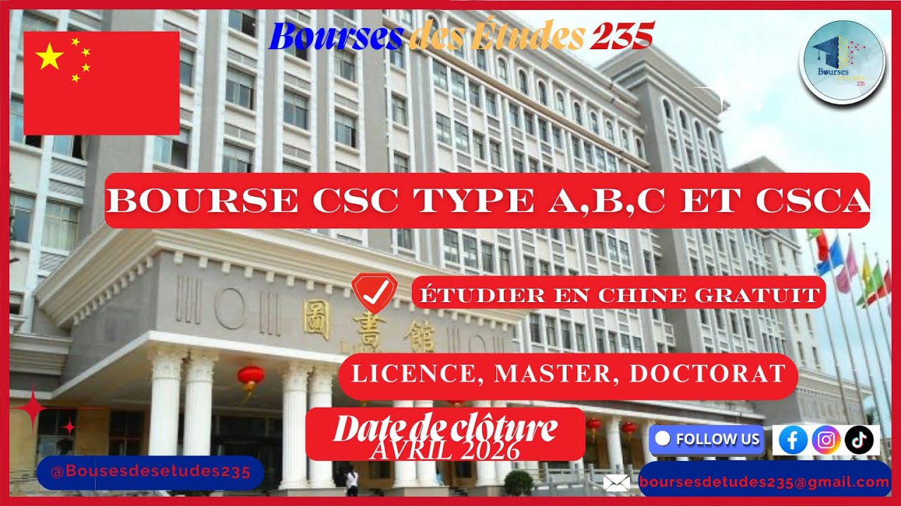 🎓 Comment postuler à la bourse CSC et au China Scholastic Competency Assessment (CSCA) simplement !
