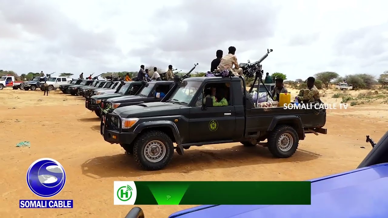 XOG CUSUB:-Ciidanka dowlada iyo kooxda AS oo dagaal ku dhaxmaraya duleedka degmada Warsheekh iyo...