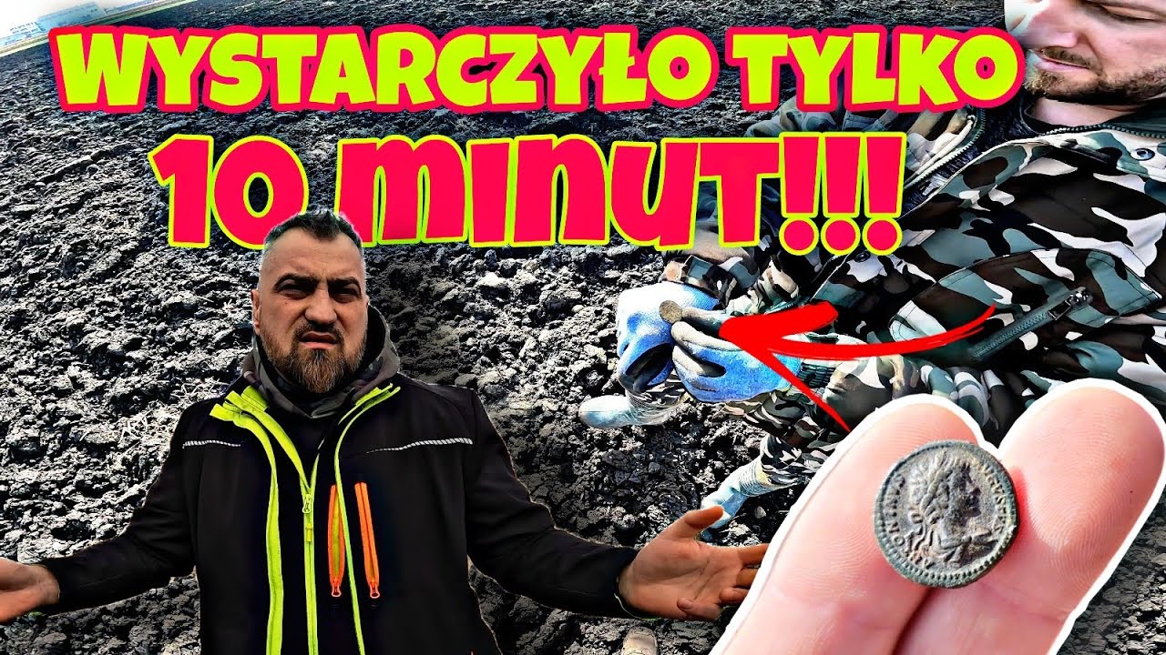 Śladami rzymian : niezwykłe odkrycie po 10 minutach kopania!!! 5#2024