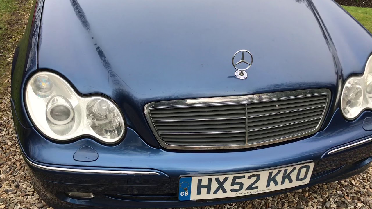 Mercedes C270 Avantgarde Estate - Bradley James Classics