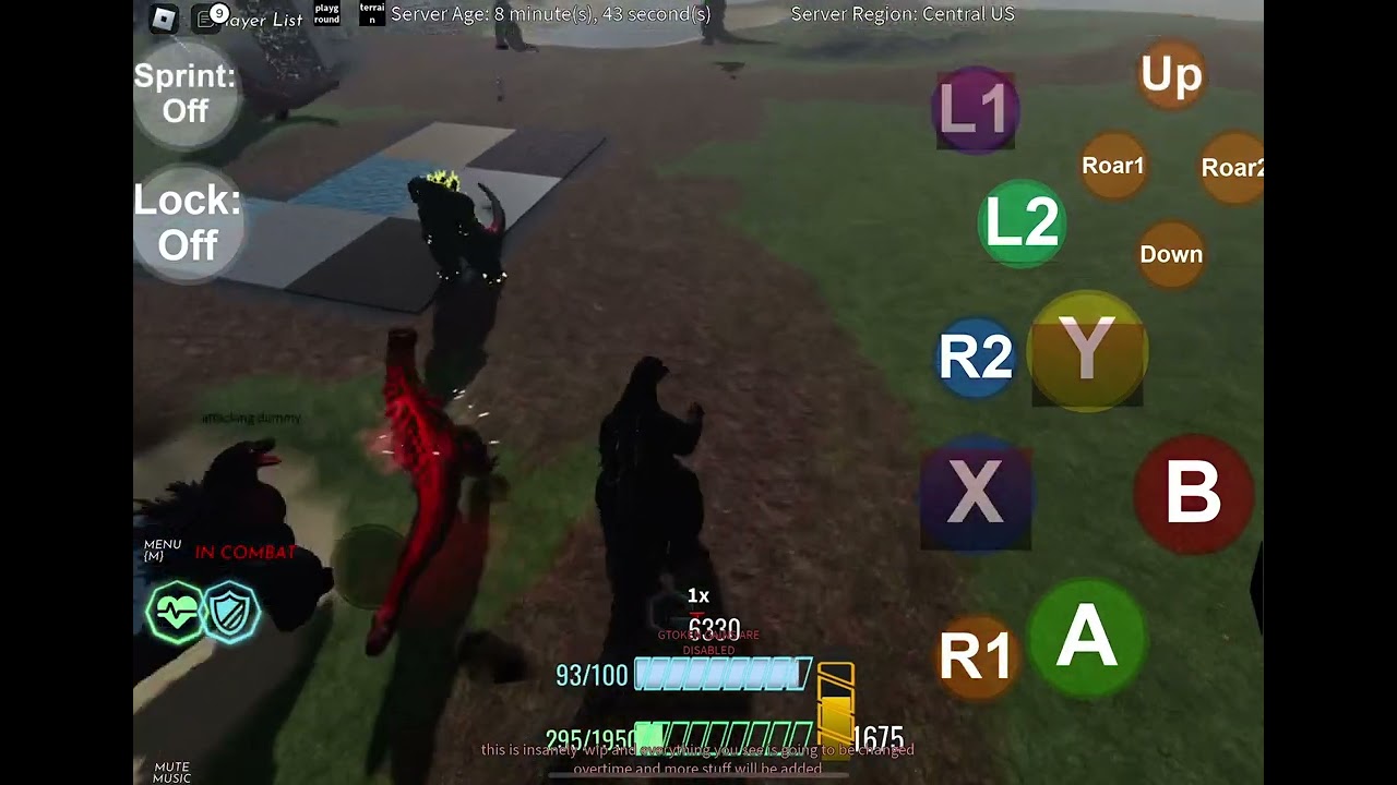 Some generic Kaiju Arisen 5.0 Gameplay