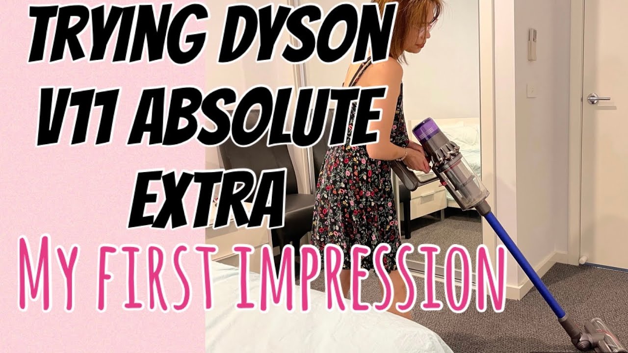 TESTING DYSON V11 ABSOLUTE EXTRA! WHAT IS MY FIRST IMPRESSION? || Pink Gaey💗