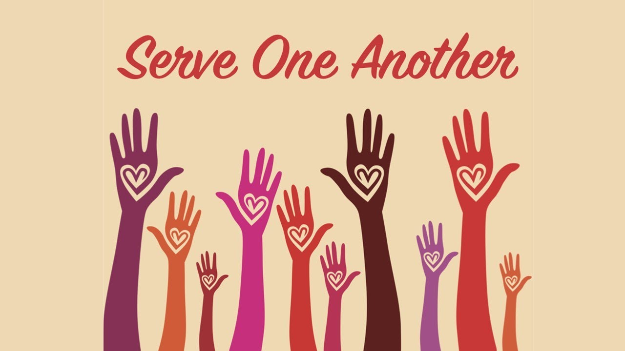 Serve one another