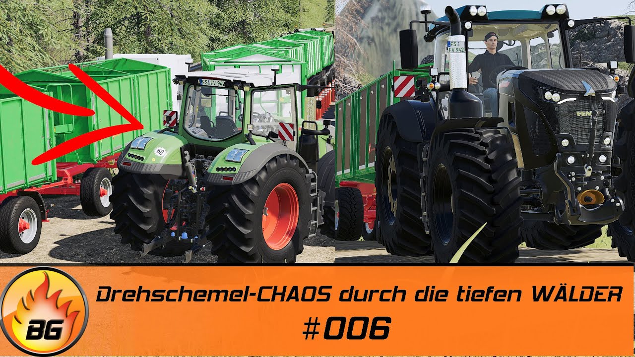 LS19 - CHALLENGERS #006 | Drehschemel-CHAOS durch die tiefen WÄLDER | FS19 | Let's Play [HD]