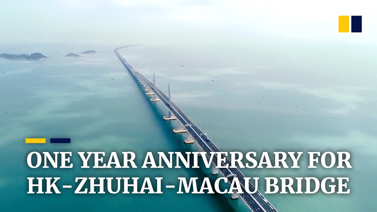 Underused Hong Kong-Zhuhai-Macau Bridge marks one-year anniversary
