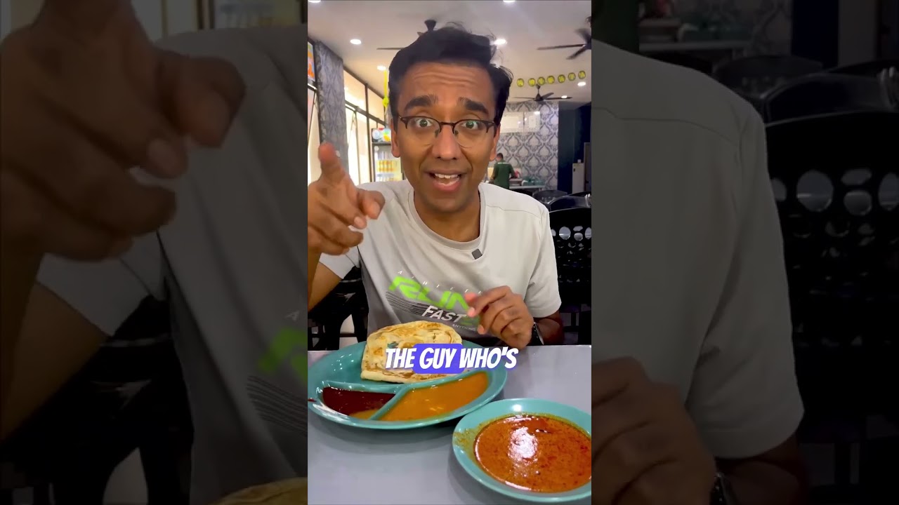 Dr. Pal Tries Malaysia's Favorite Street Food, Roti Canai for the First Time - Is it Healthy? 🍛🤔