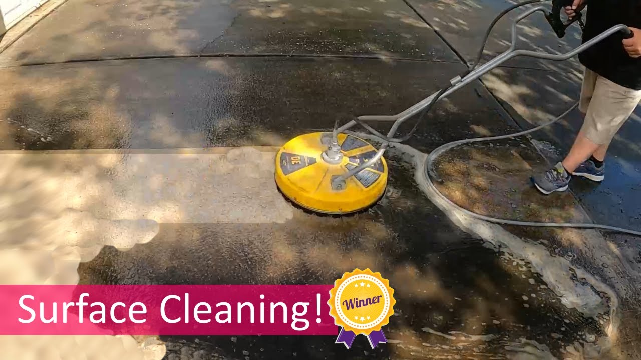 Extremely Dirty Driveway taken from Dirty to Clean. Oddly satisfying to watch.