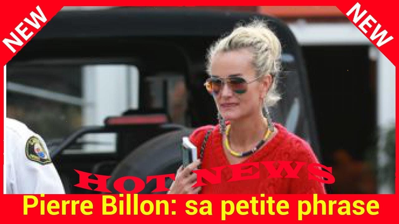 Pierre Billon: sa petite phrase ambiguë sur Laeticia Hallyday