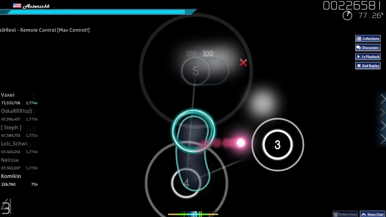 Osu - R.I.P reflexes - Remote Control