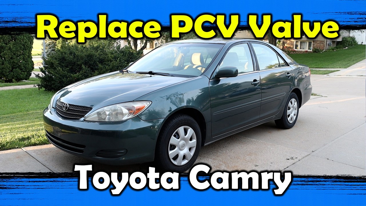 Dirtiest PCV Valve Ever - 2003 Toyota Camry - PCV Valve and Hose Replacement