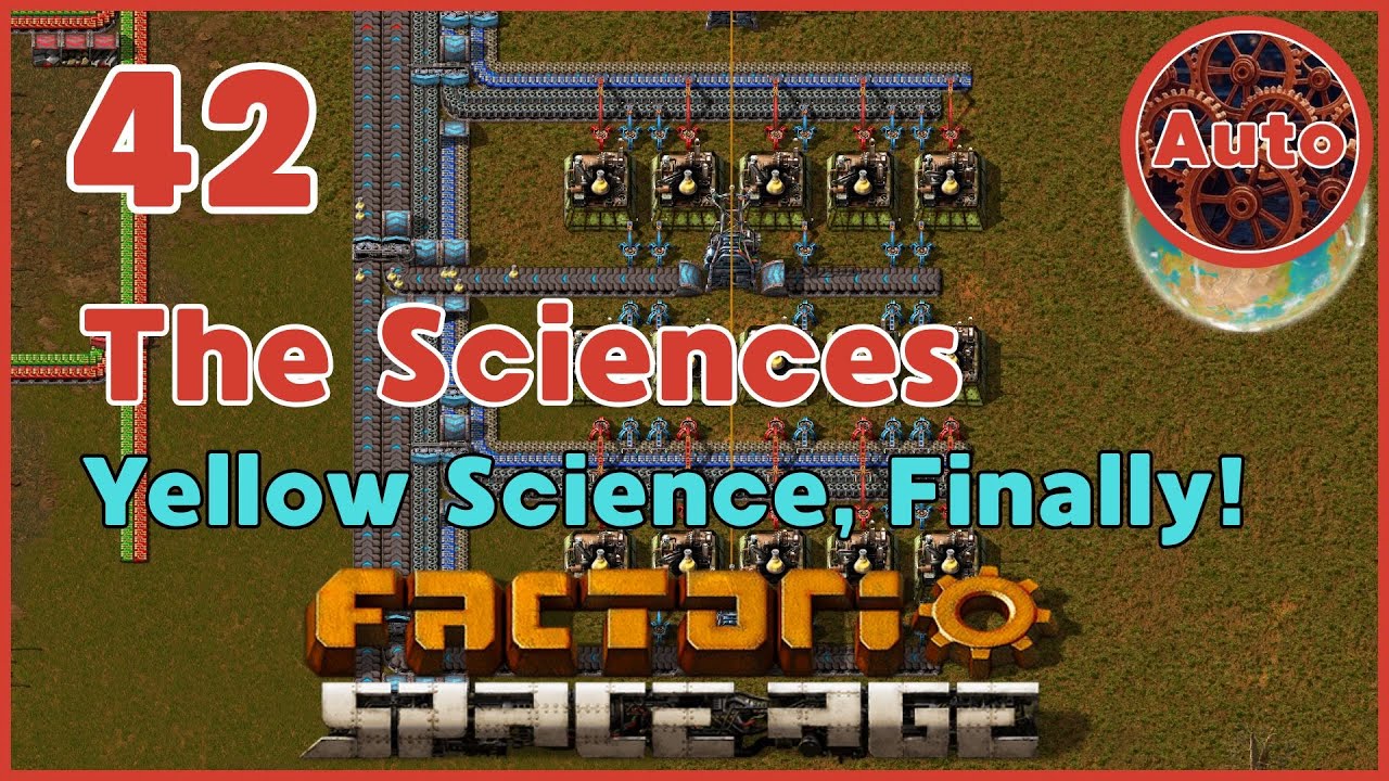 Yellow Science Automation & Base Upgrades | Factorio Space Age New Player Guide | #42