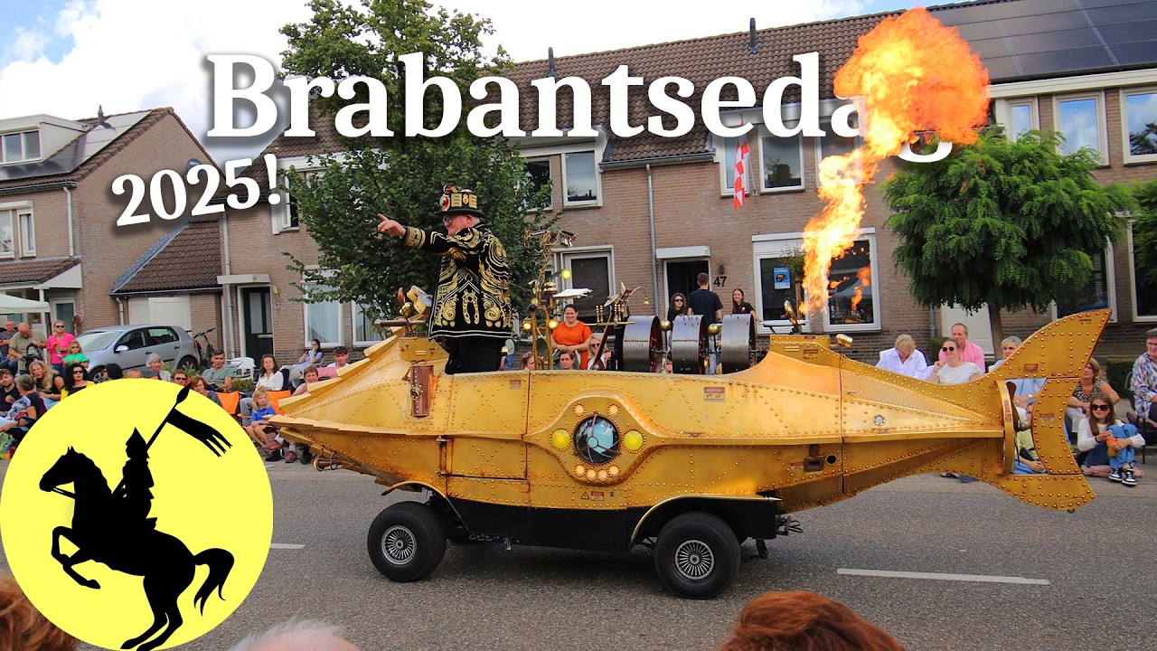 Nautilus, de Rijdende Muziekduikboot in de Preparade! - 31-08-2025 - Brabantsedag