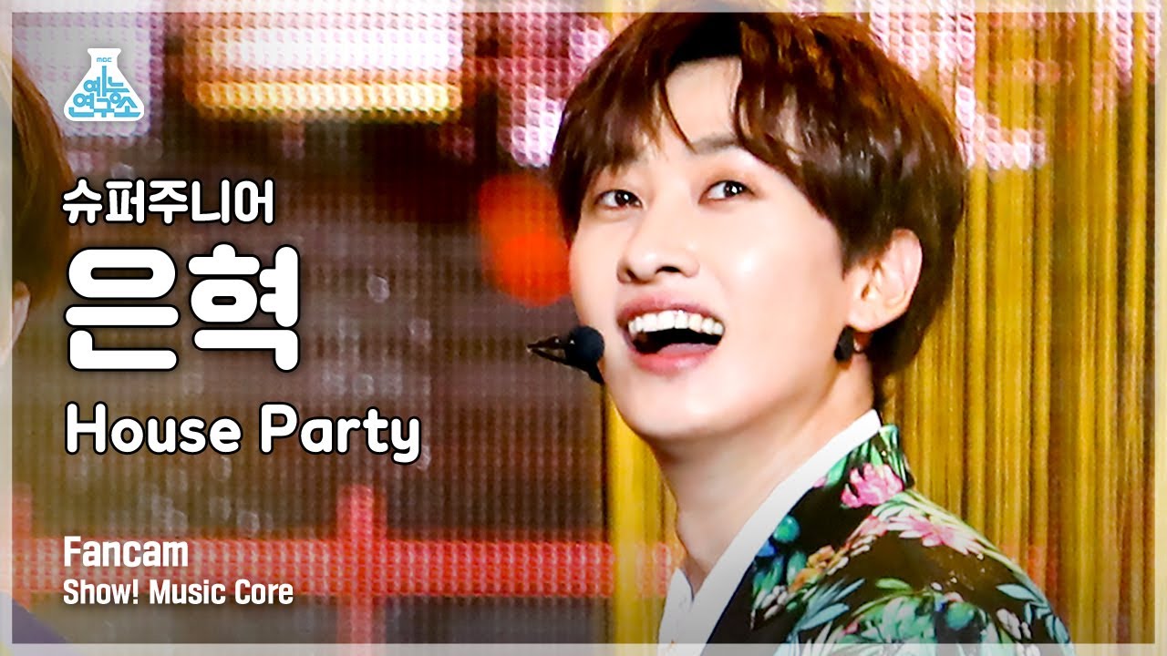 [예능연구소] 슈퍼주니어 은혁 직캠 'House Party' (SUPER JUNIOR EUNHYUK FanCam) @Show!MusicCore MBC210320방송