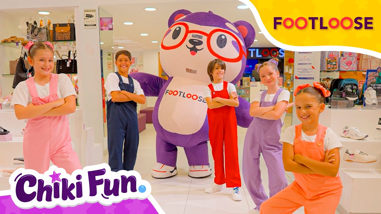 ¡Visitamos Footloose!👟El regreso más cool | @KidsChikiShow