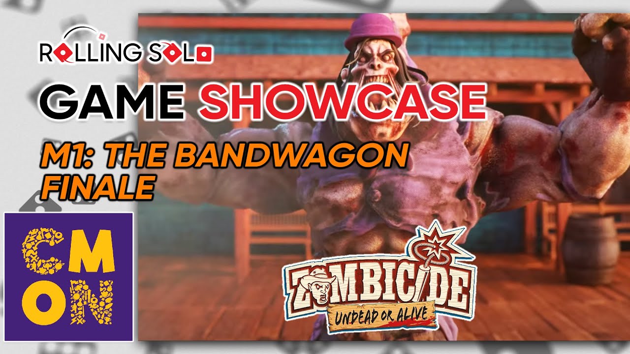 Zombicide: Undead or Alive | Solo Playthrough | How To Play | Mission 1: The Bandwagon | Finale
