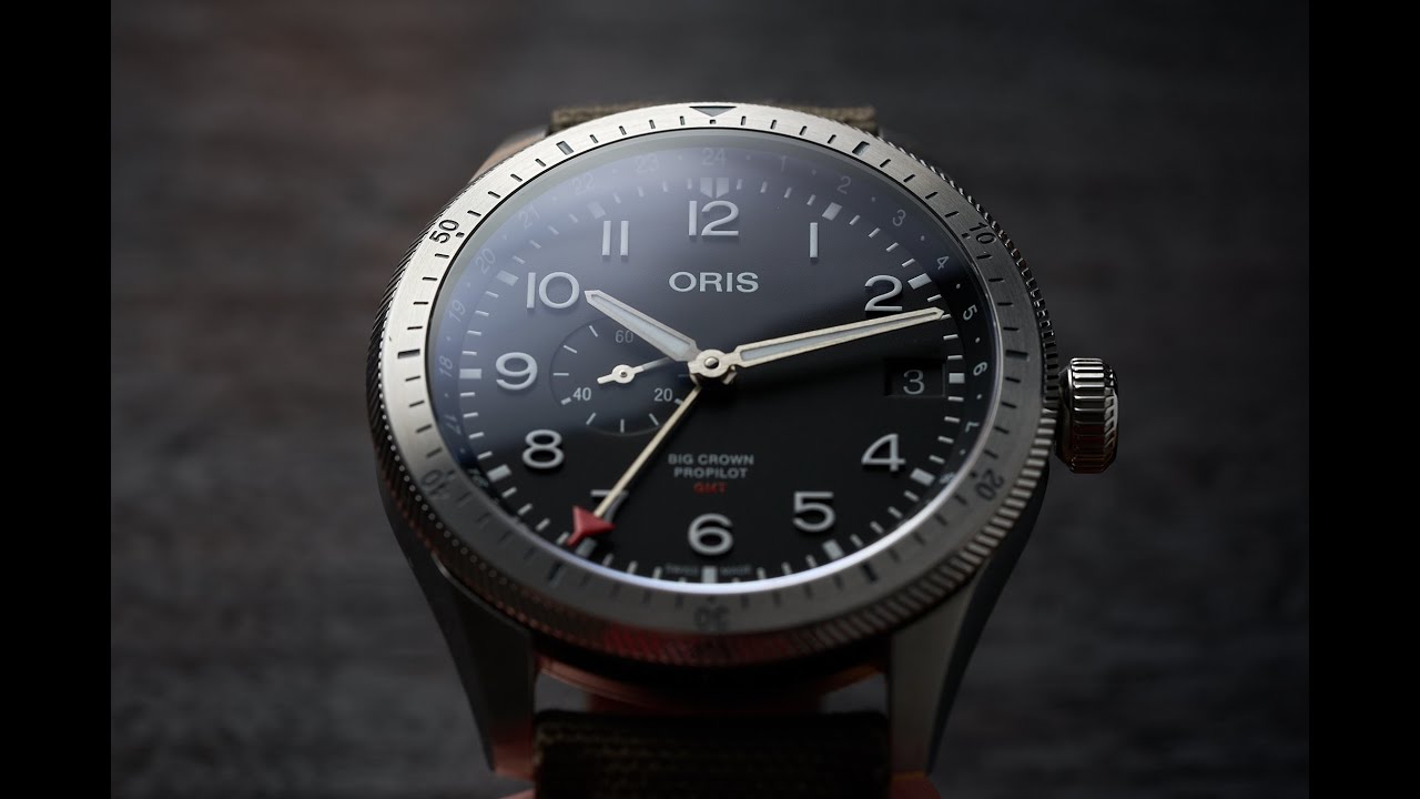 Oris Big Crown ProPilot GMT Timer In Motion - Watch Clicker