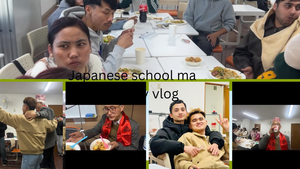 First vlog in Japanese school 先生と一緒に驚きました🫢‼️