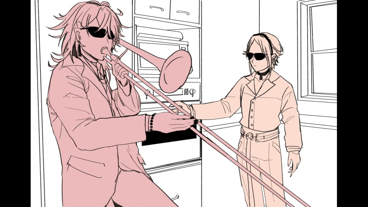 【手書きにじさんじEN】LUXIEM - When Ike isn't home